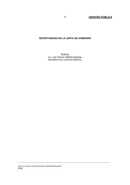 Instituto para la Protección al Ahorro Bancario - IPAB