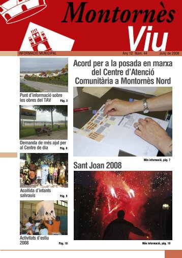 Juny - Ajuntament de Montornès del Vallès