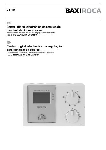 Manual Usuario CS-10 - Baxi