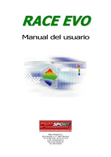 Manual del usuario - DimSport