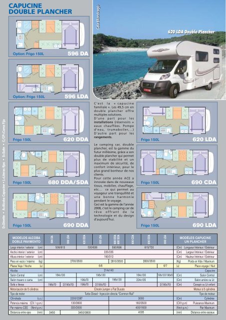 Autocaravans & Caravans Europe - ACE Caravans