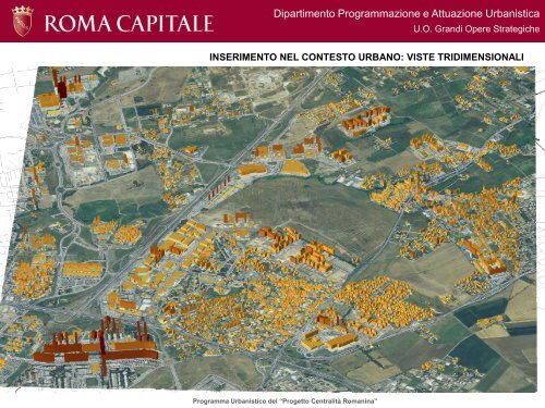 Progetto Centralità Romanina - Quartiere Morena