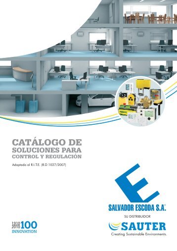 CATÁLOGO DE - Salvador Escoda SA