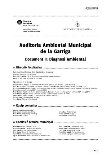 Diagnosi - Ajuntament de la Garriga