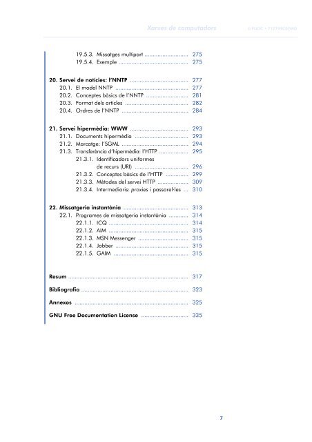 Xarxes de computadors - Universitat Oberta de Catalunya