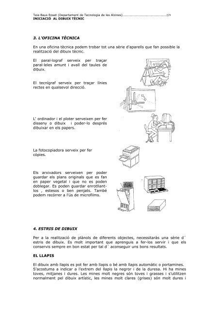 INICIACIÓ AL DIBUIX TÈCNIC - wikevp