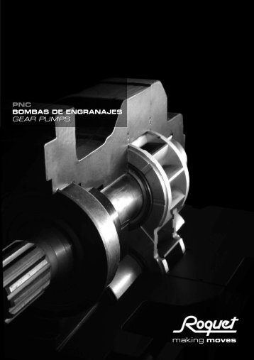 PNC BOMBAS DE ENGRANAJES GEAR PUMPS - Pedro Roquet