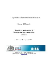 Sistema de Autocontrol de Establecimientos Industriales ... - Siss