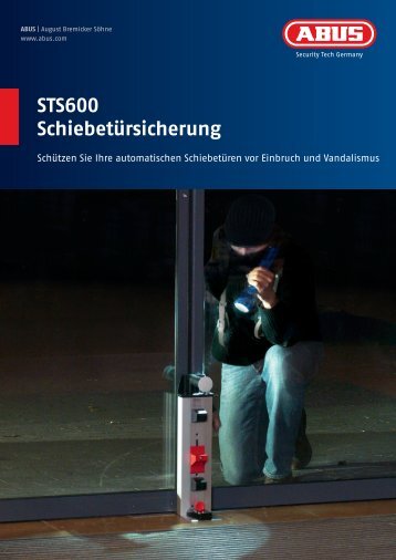 STS600 Schiebetürsicherung - Abus