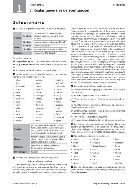 1. El predicado y sus complementos - Gestio d'Alumnes