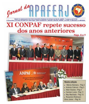 JORNAL DA APAFERJ 1 OUTUBRO 2010