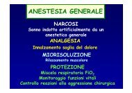 ANESTESIA GENERALE - Infermieristica Rimini