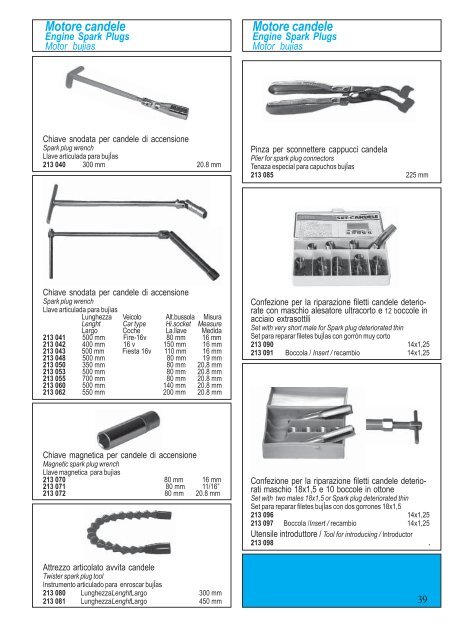 Motore alimentazione - AFA CATTANEO Srl