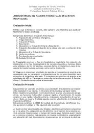 CECSATI - Atencion inicial del trauma.pdf - Sociedad Argentina de ...