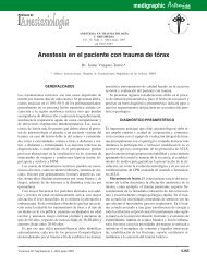 Anestesia en el paciente con trauma de tórax - edigraphic.com