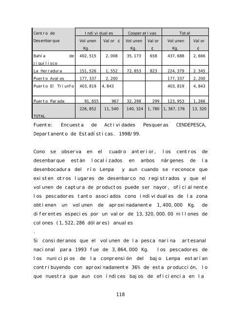 Informe final de consultoría: Procesos y opciones ... - La RED