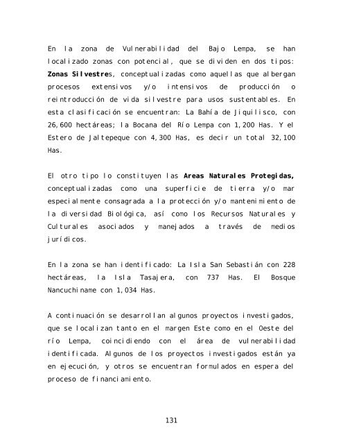 Informe final de consultoría: Procesos y opciones ... - La RED