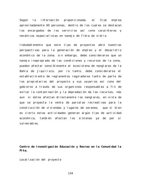 Informe final de consultoría: Procesos y opciones ... - La RED