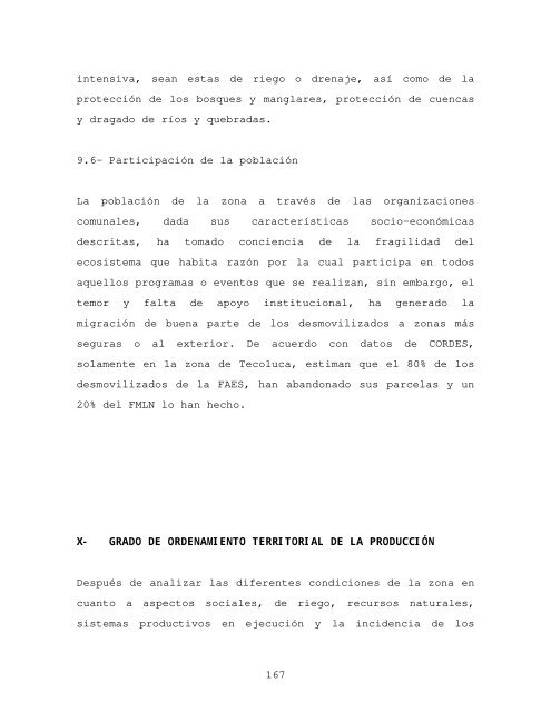 Informe final de consultoría: Procesos y opciones ... - La RED