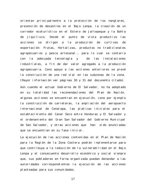 Informe final de consultoría: Procesos y opciones ... - La RED