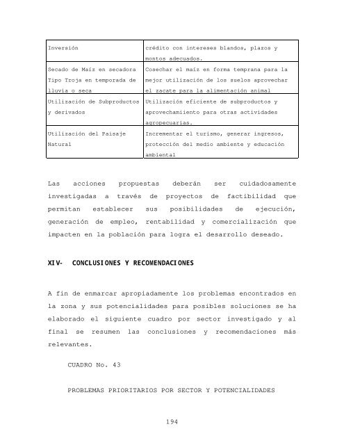 Informe final de consultoría: Procesos y opciones ... - La RED