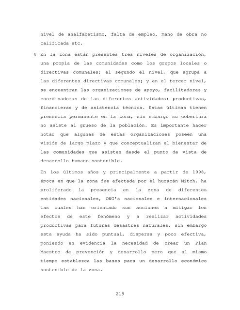 Informe final de consultoría: Procesos y opciones ... - La RED