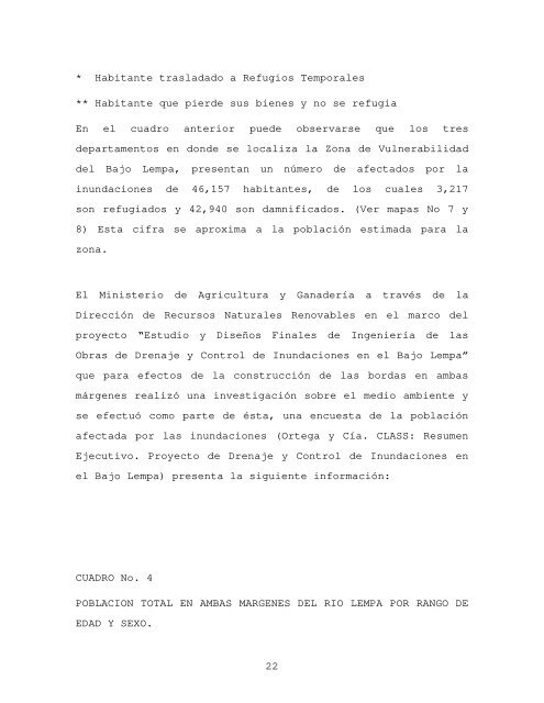 Informe final de consultoría: Procesos y opciones ... - La RED