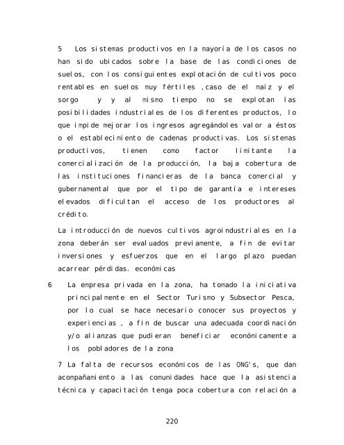 Informe final de consultoría: Procesos y opciones ... - La RED