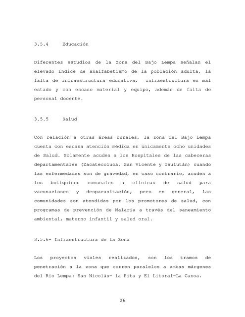 Informe final de consultoría: Procesos y opciones ... - La RED