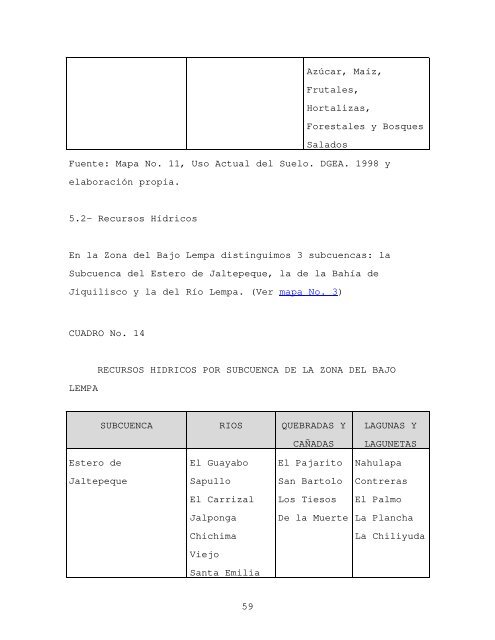 Informe final de consultoría: Procesos y opciones ... - La RED