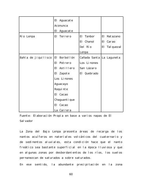 Informe final de consultoría: Procesos y opciones ... - La RED