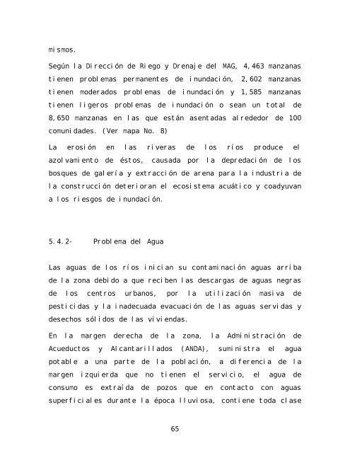 Informe final de consultoría: Procesos y opciones ... - La RED