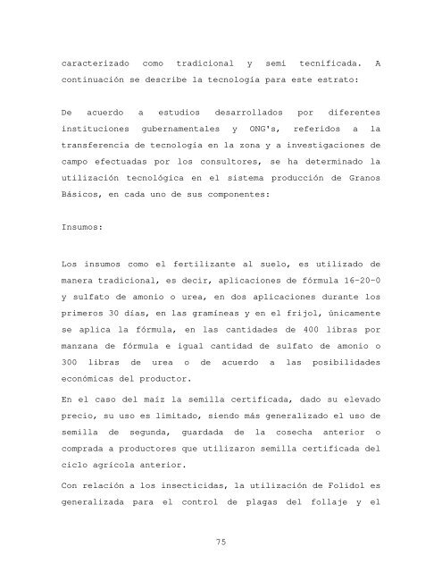 Informe final de consultoría: Procesos y opciones ... - La RED