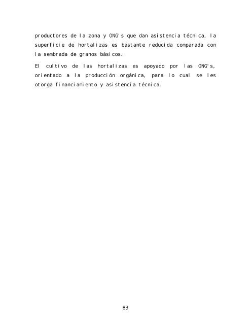 Informe final de consultoría: Procesos y opciones ... - La RED