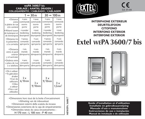 Extel WEPA 3600/7 bis - Maisonic