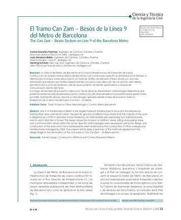 Artículo a texto completo en formato PDF - Revista de Obras Públicas