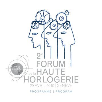 français & anglais - Fondation De La Haute Horlogerie