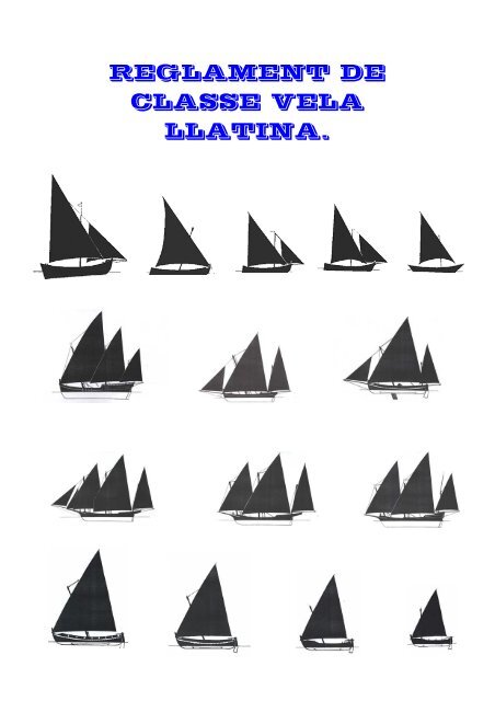 reglament de la classe vela llatina - L'ESTROP