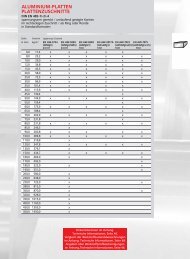 Lieferprogramm Aluminium Platten anzeigen - AALCO Metall