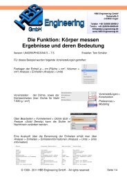 Die Funktion: KÃ¶rper messen Ergebnisse und deren Bedeutung