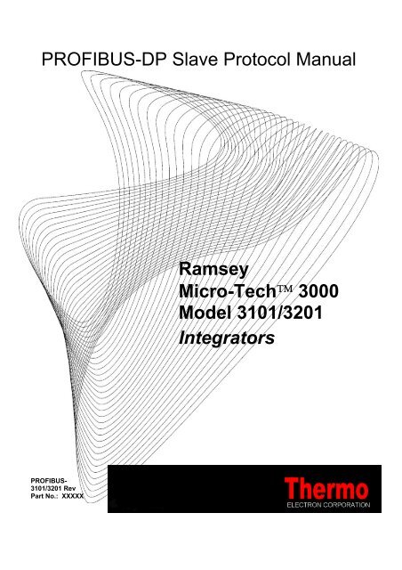 PROFIBUS-DP Slave Protocol Manual Ramsey Micro-Tech™ 3000 ...