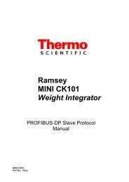 Ramsey MINI CK101 Weight Integrator - Hoferick Engineering GmbH