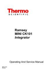 Ramsey MINI CK101 Integrator - Hoferick Engineering GmbH