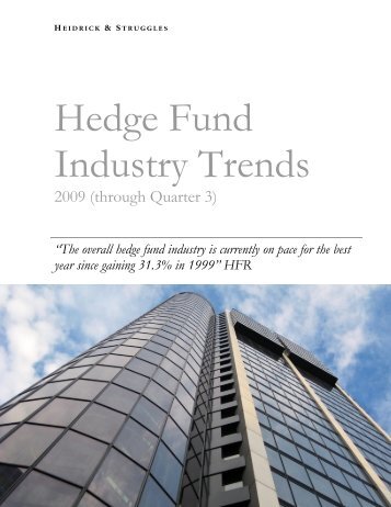 Hedge fund industry trends 2009 (Q1-Q3) - Heidrick & Struggles