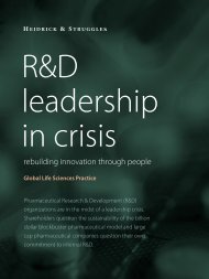 R&D leadership in crisis - Heidrick & Struggles