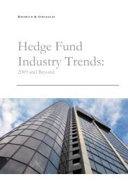 Hedge Fund Industry Trends - 2009 and Beyond - Heidrick & Struggles