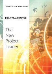 Industrial Sector - The New Project Leader - Heidrick & Struggles