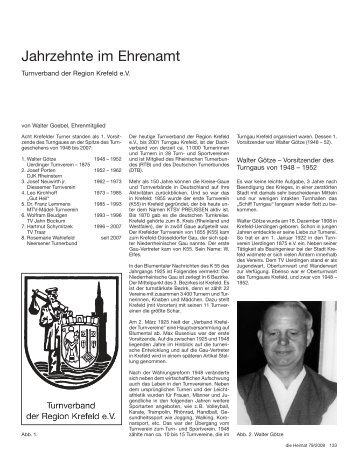 Jahrzehnte im Ehrenamt - Verein für Heimatkunde Krefeld