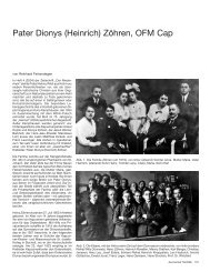 Pater Dionys (Heinrich) Zöhren, OFM Cap