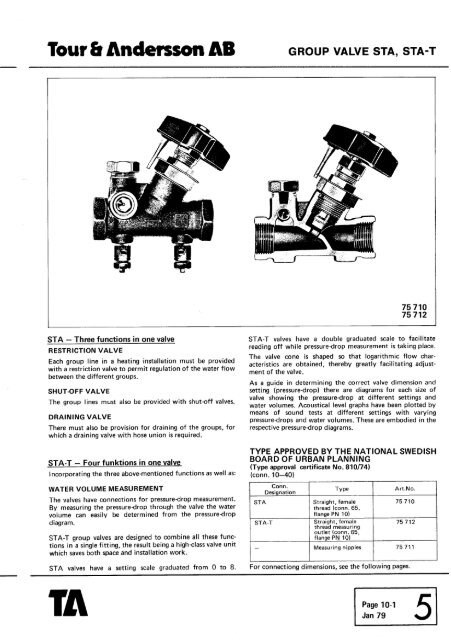 tour and andersson ta213